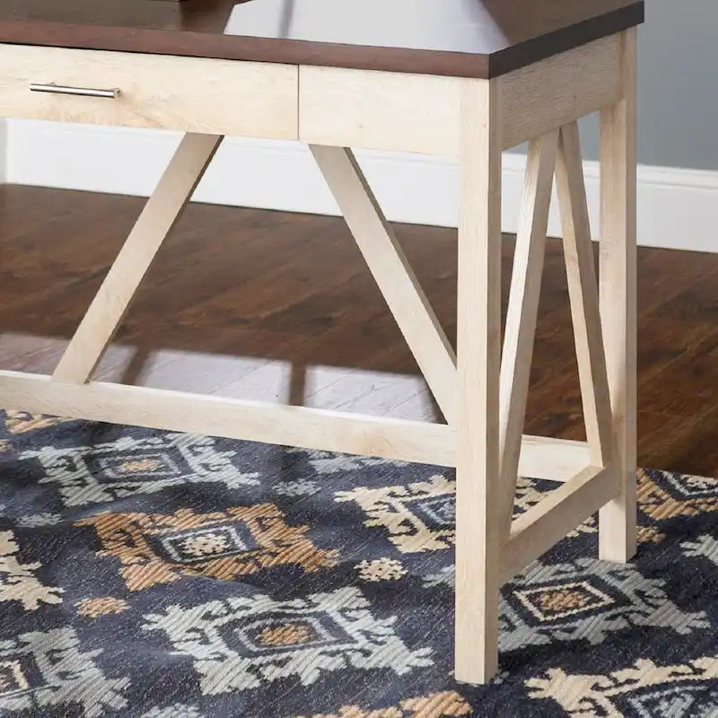 Bureau à écrire sur tréteaux