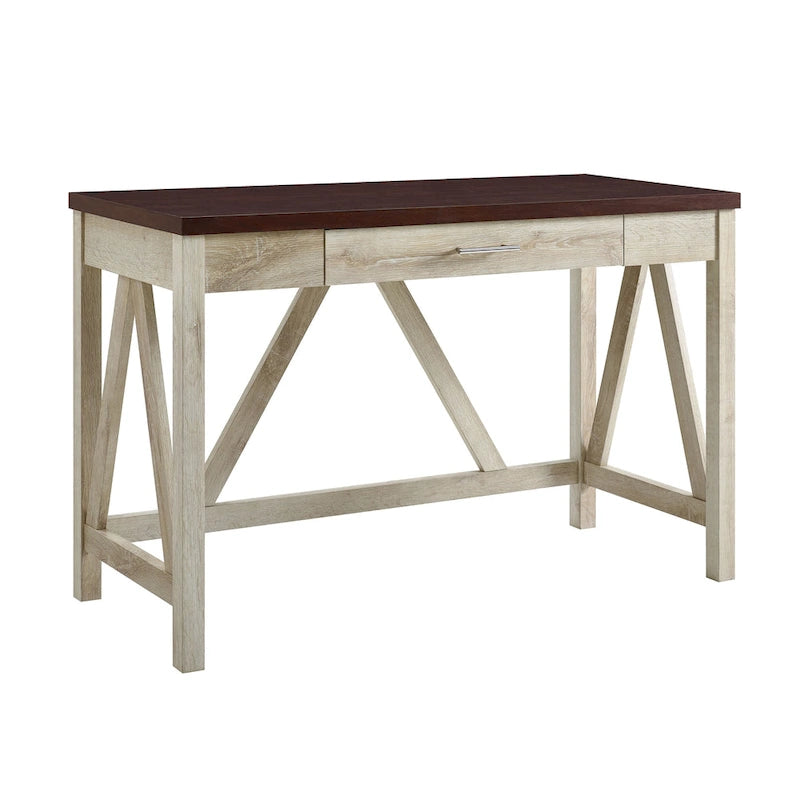 Bureau à écrire sur tréteaux