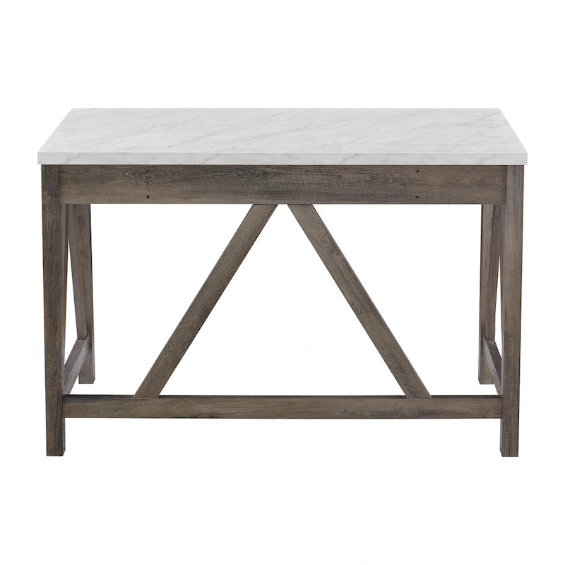Bureau à écrire sur tréteaux