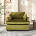 Fauteuil d'appoint surdimensionné - Coussins d'accoudoir confortables, Style neutre polyvalent, Design élégant, Cadre durable