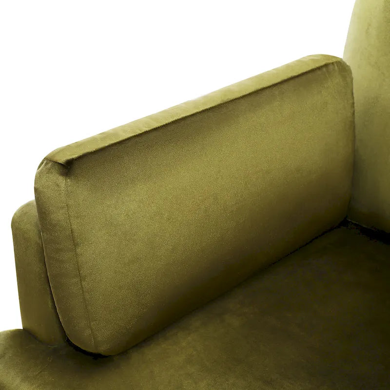 Fauteuil d'appoint surdimensionné - Coussins d'accoudoir confortables, Style neutre polyvalent, Design élégant, Cadre durable