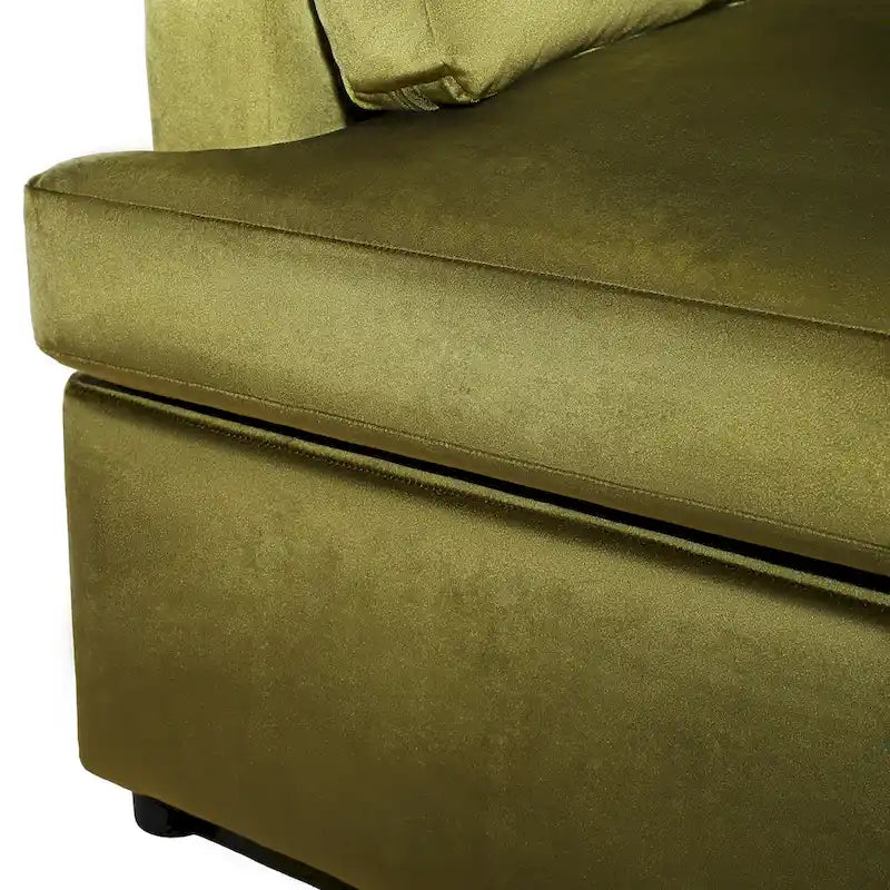 Fauteuil d'appoint surdimensionné - Coussins d'accoudoir confortables, Style neutre polyvalent, Design élégant, Cadre durable