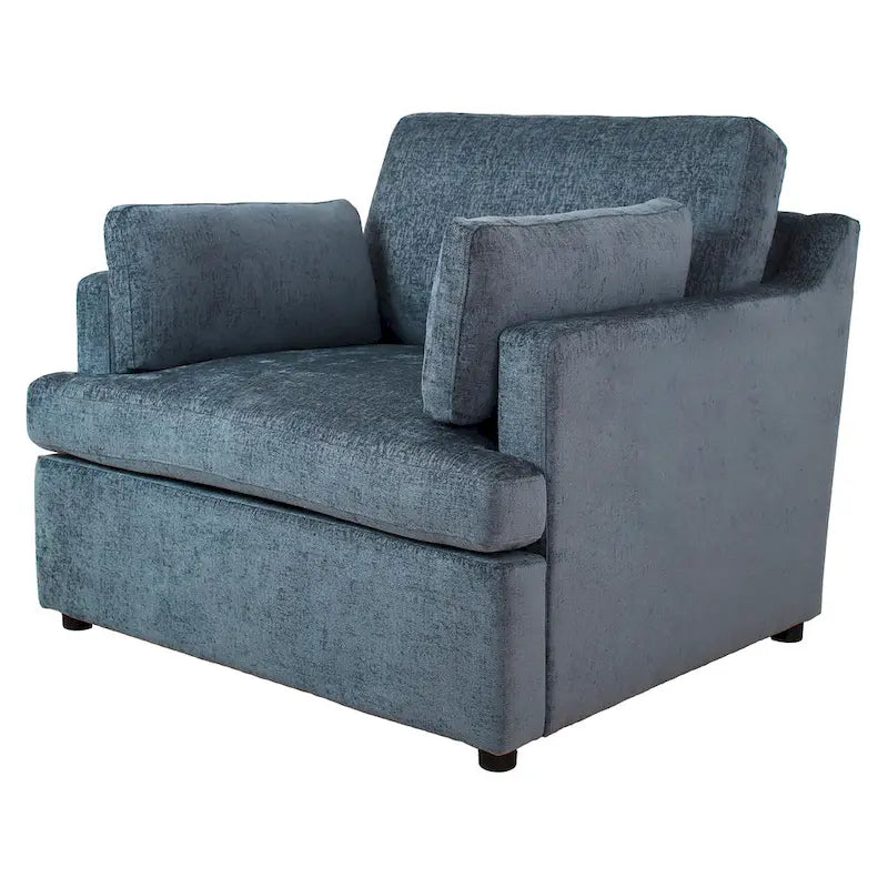 Fauteuil d'appoint surdimensionné - Coussins d'accoudoir confortables, Style neutre polyvalent, Design élégant, Cadre durable
