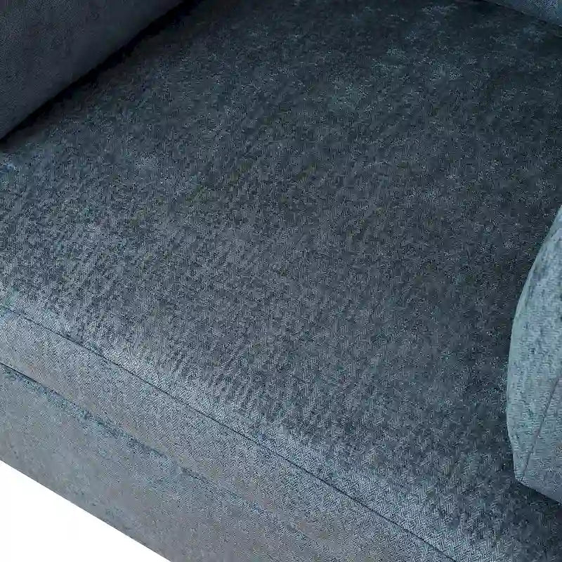 Fauteuil d'appoint surdimensionné - Coussins d'accoudoir confortables, Style neutre polyvalent, Design élégant, Cadre durable