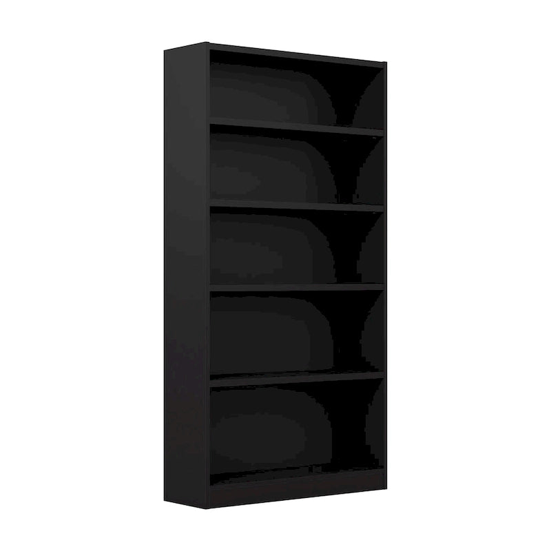 Bibliothèque à 5 étagères, haute et de rangement
