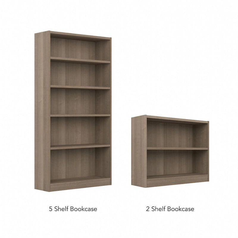 Bibliothèque à 5 étagères, haute et de rangement