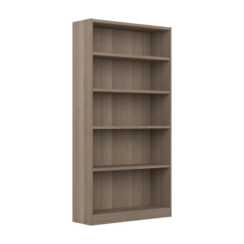 Bibliothèque à 5 étagères, haute et de rangement