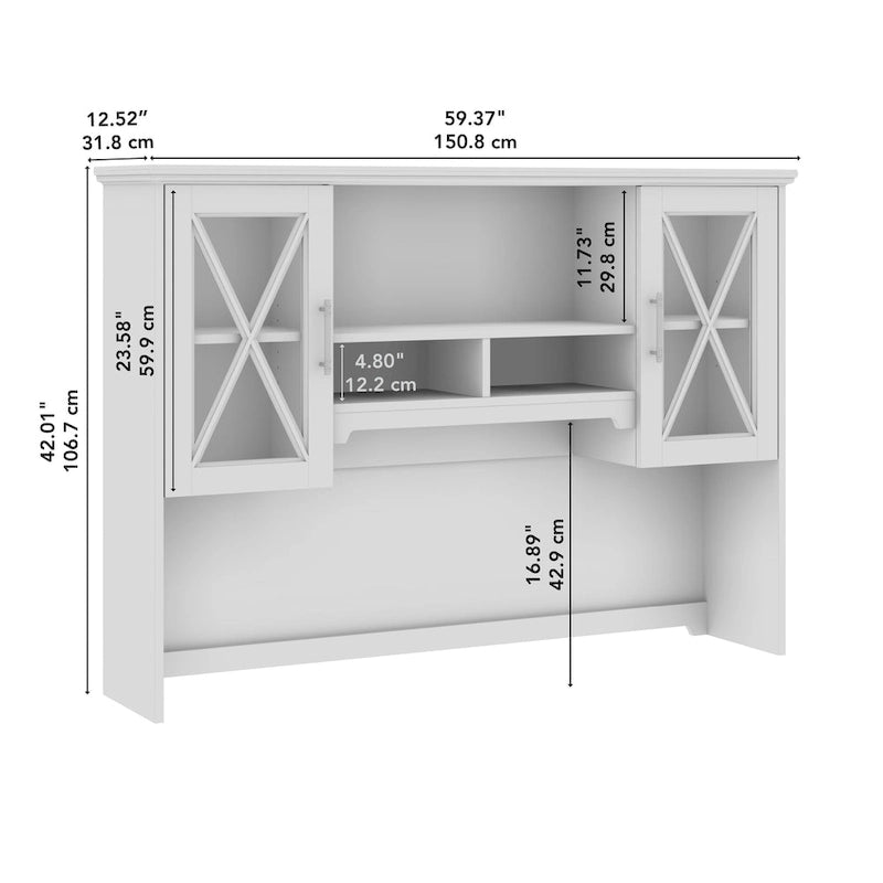 Étagère de ferme de 60 W pour bureau et buffet