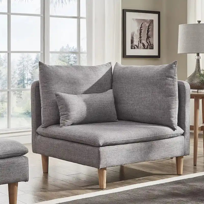 Fauteuil d'angle modulaire du milieu du siècle