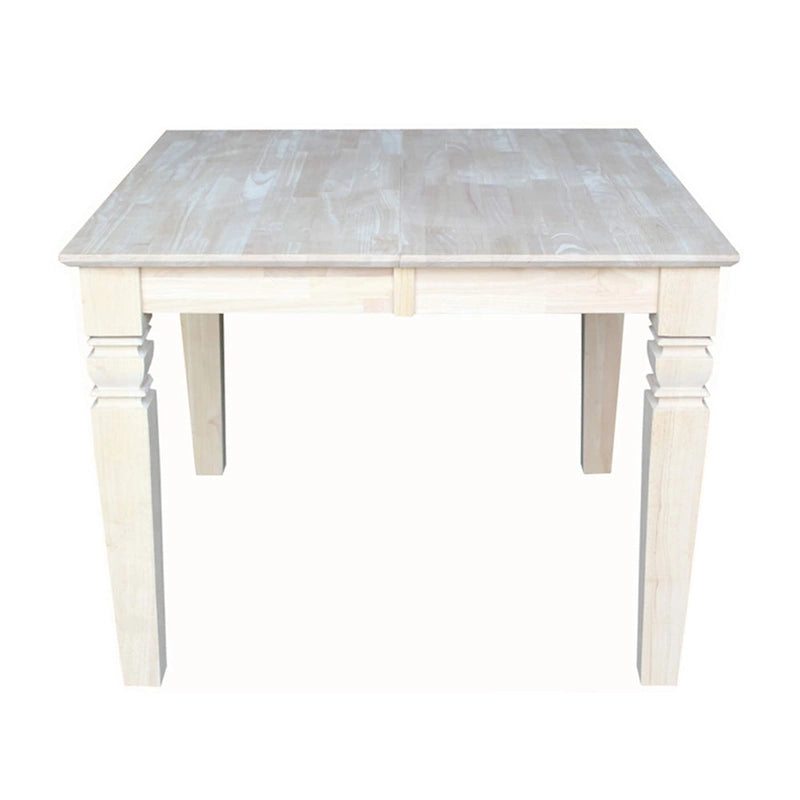 Table de salle à manger à rallonges papillon – Non finie