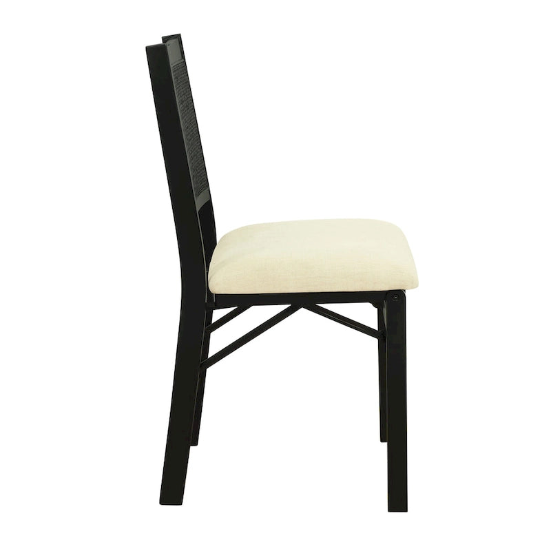 Chaise d'appoint industrielle (Lot de 2)