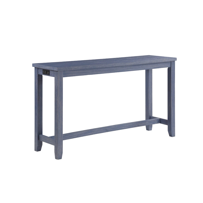 Table hauteur comptoir de 64 pouces avec port USB