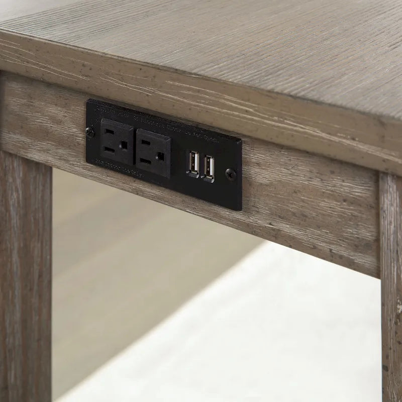 Table hauteur comptoir de 64 pouces avec port USB