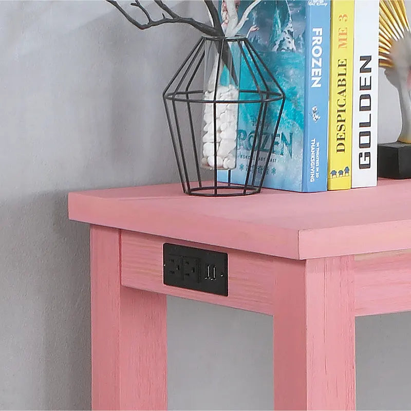 Table hauteur comptoir de 64 pouces avec port USB