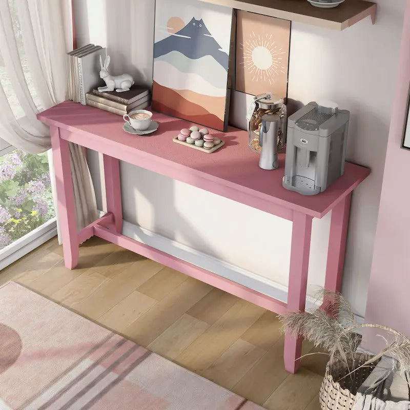 Table hauteur comptoir de 64 pouces avec port USB