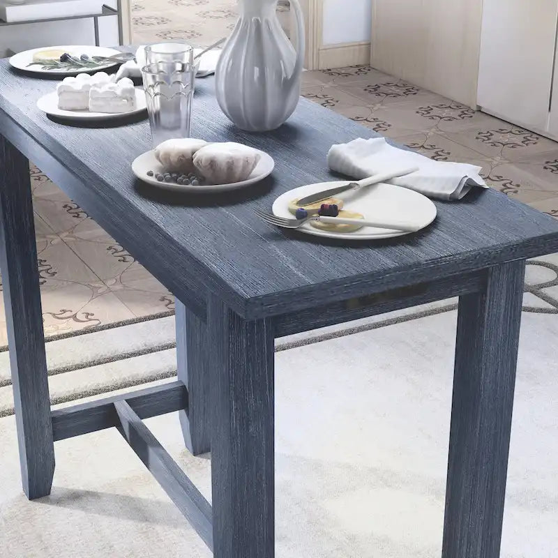 Table hauteur comptoir de 64 pouces avec port USB