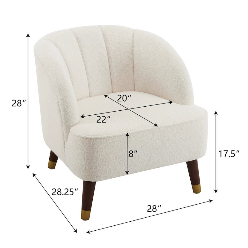 Fauteuil club moderne