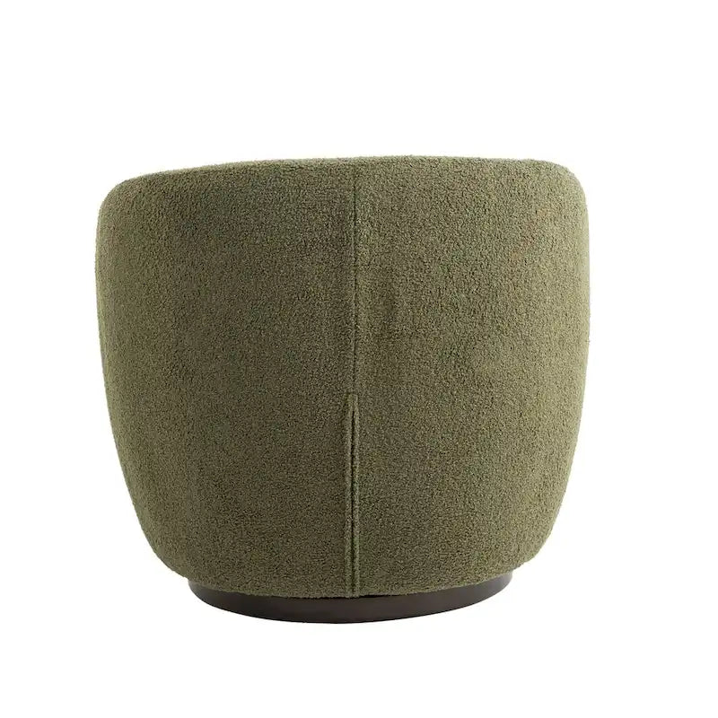 Fauteuil pivotant cylindrique de salon moderne